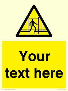 Custom Scaffold Incomplete Sign